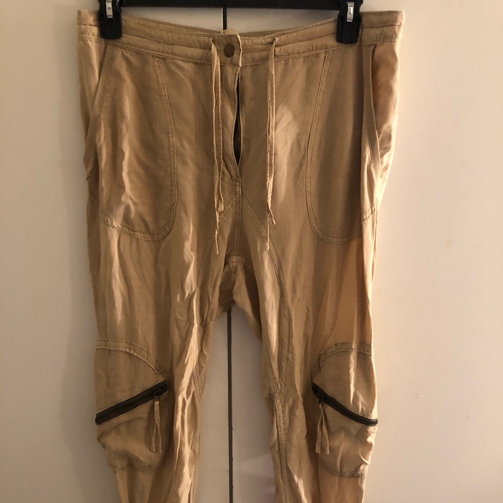 H&M khaki cargo pants